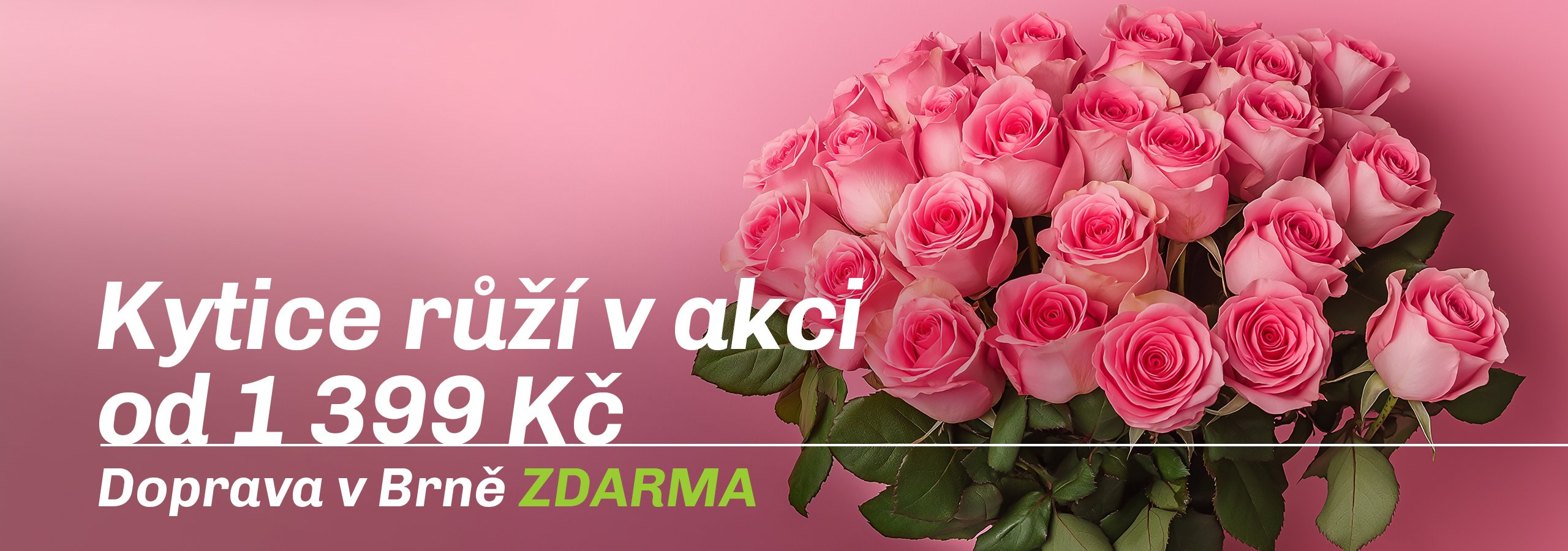 Květiny Anemos | Pugéty růží v akci