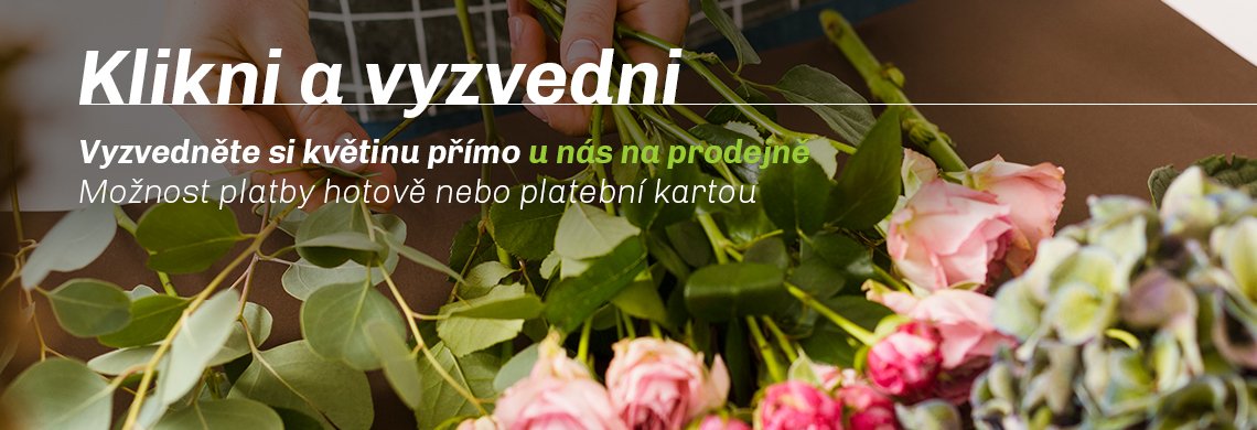 Květiny Anemos | Osobní vyzvednutí Brno